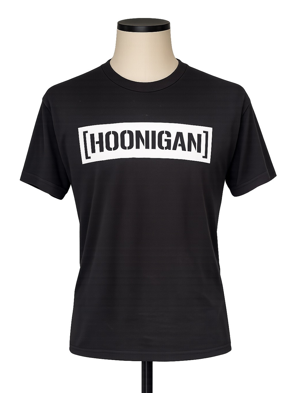 Hoonigan Men’s Black Logo Short Sleeve Tee